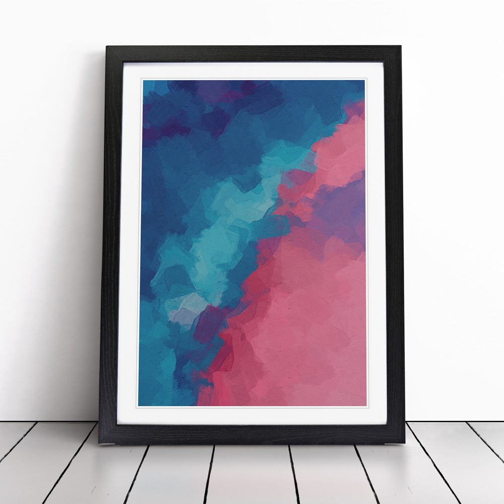 Lasting Love Abstract Wall Art Print Framed Canvas Picture Poster Decor
