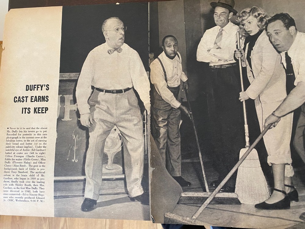 Duffy's Tavern, Old Time Radio, OTR, Two Page Vintage Clipping