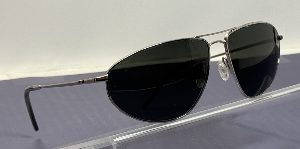Gafas de sol Oliver Peoples KALLEN plateadas/azules polarizadas aviador OV1261S 5036P2