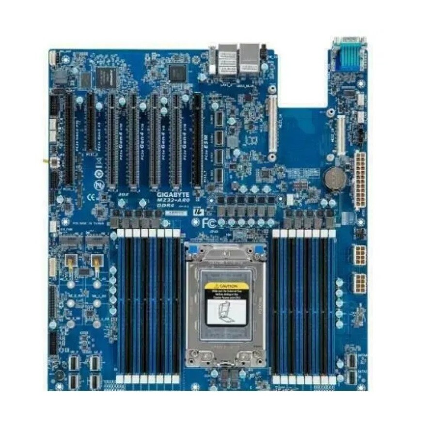 Gigabyte MZ32-AR0 Rev 1.0 Motherboard Support AMD EPYC 7002 Series CPU