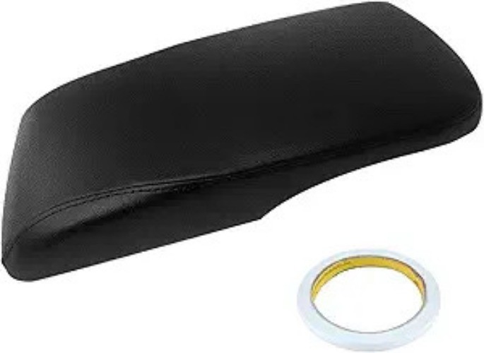 Center Console Lid Armrest Cover Synthetic Leather Fit for Avalon 2013-2018 Blac