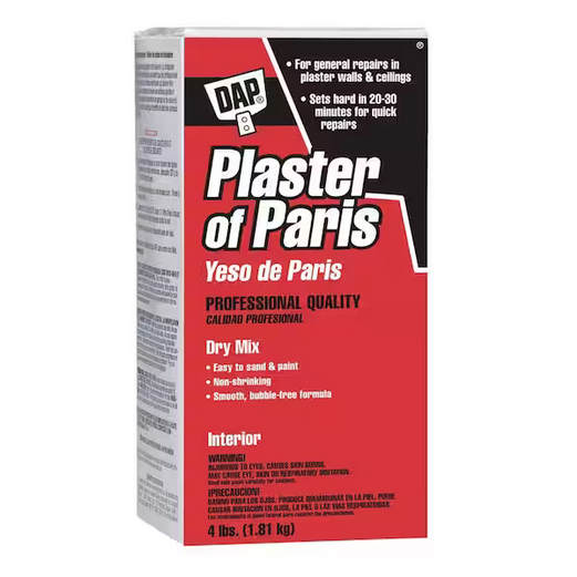 DAP Plaster of Paris 4 Lb Fast-Setting 20-30 Minutes Bulk Discount