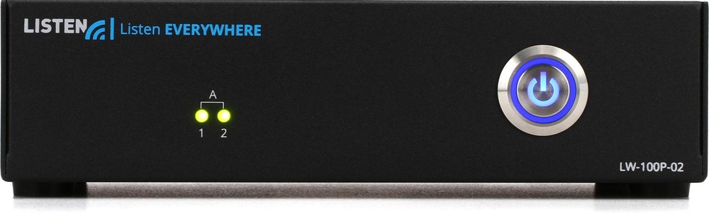 Listen Technologies LW-100P-02 Listen Everywhere 2-channel Server