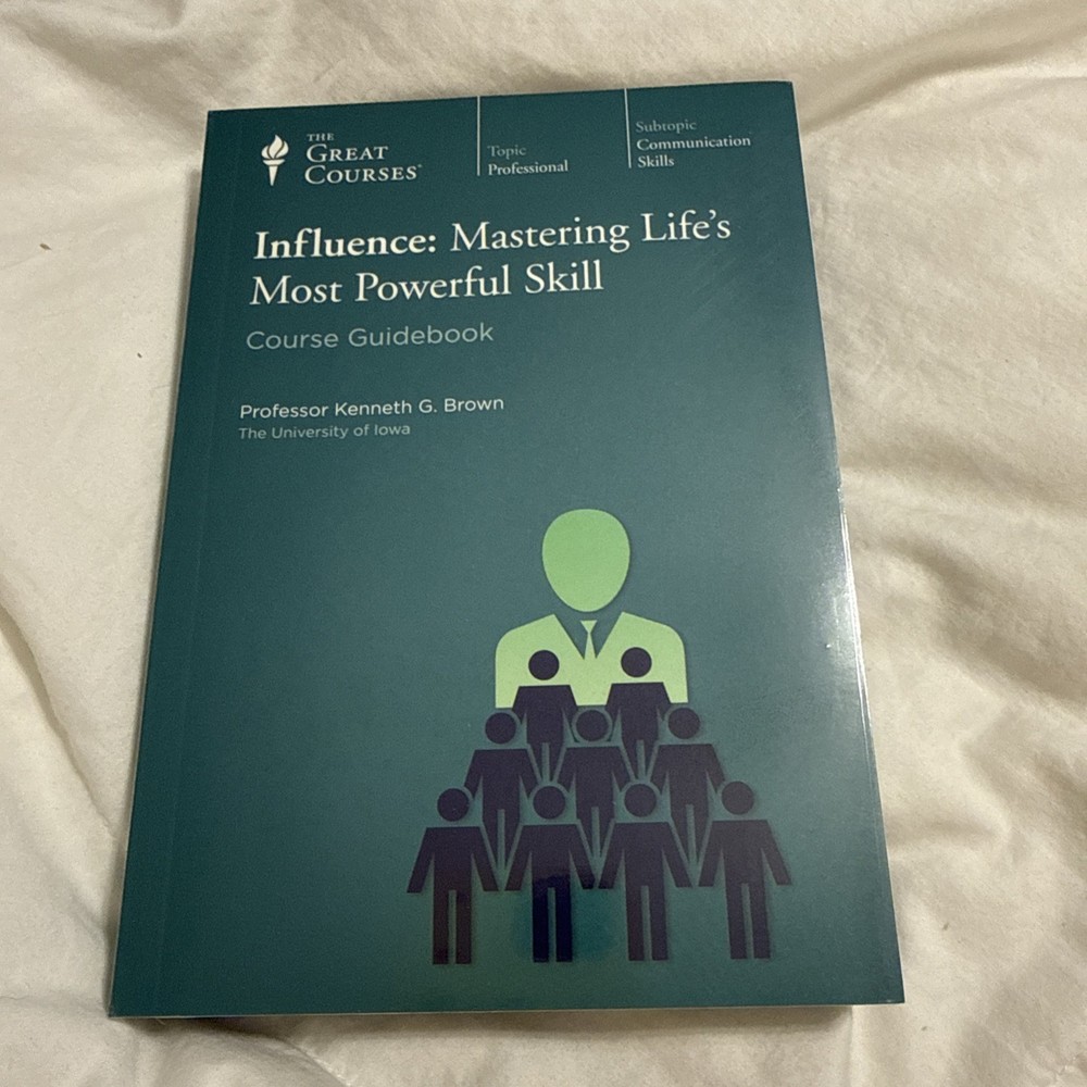 Great Courses - Influence: Mastering Life's Most Powerful Skill DVDs/Guidebook