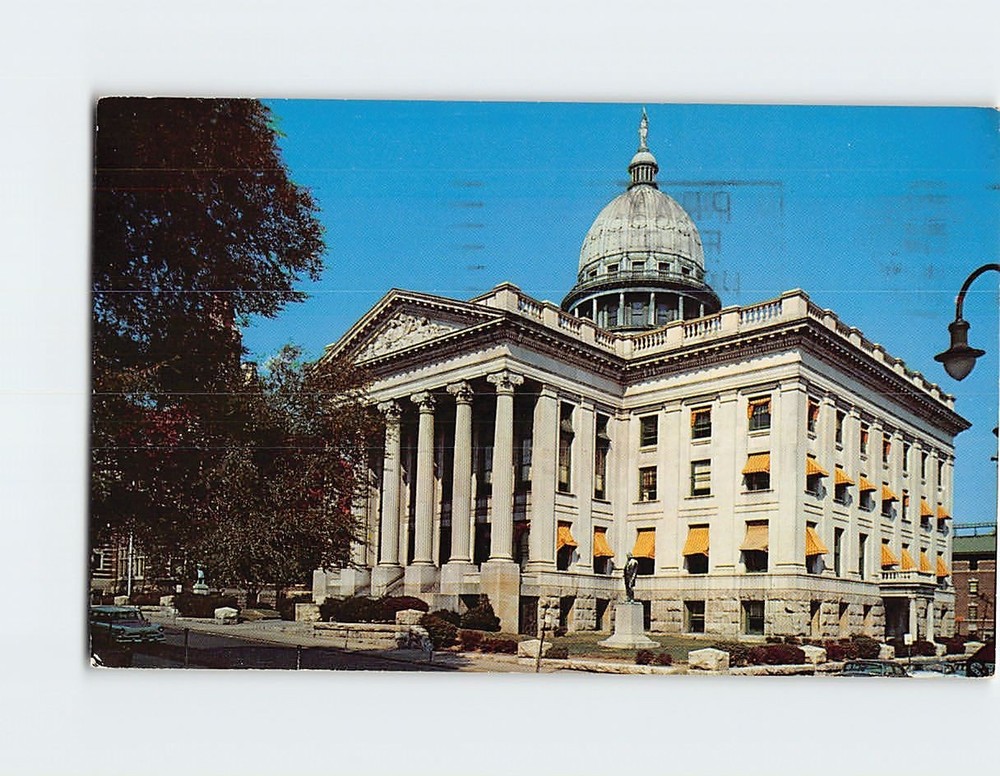 Postcard Passaic County Court House Paterson New Jersey USA