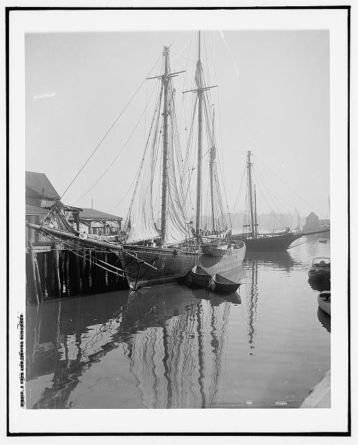 Photo:A Cape Ann fishing schooner
