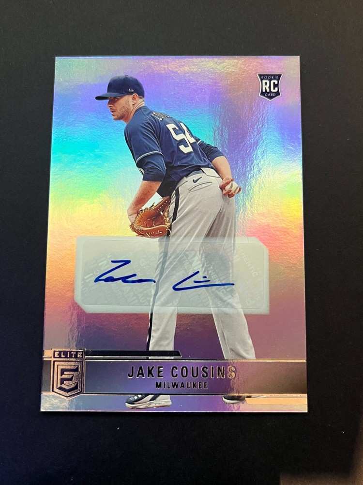 2022 Panini Chronicles Elite Auto Jake Cousins #48 Auto