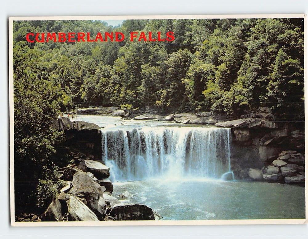 Postcard Cumberland Falls Cumberland Falls State Park Kentucky USA
