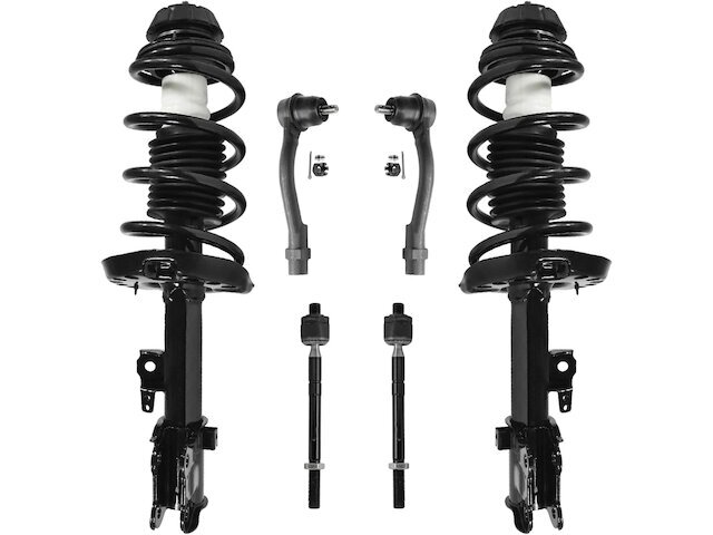 Kia Soul Strut Coil Spring & Tie Rod End Kit by Detroit Axle 83168CXWJ
