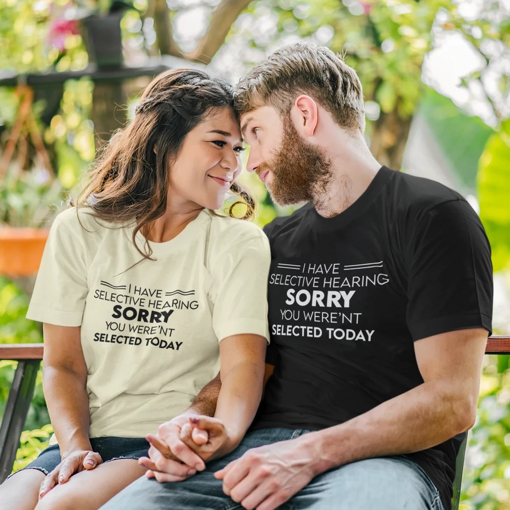 Humorous text printed round neck T-Shirt for men & women