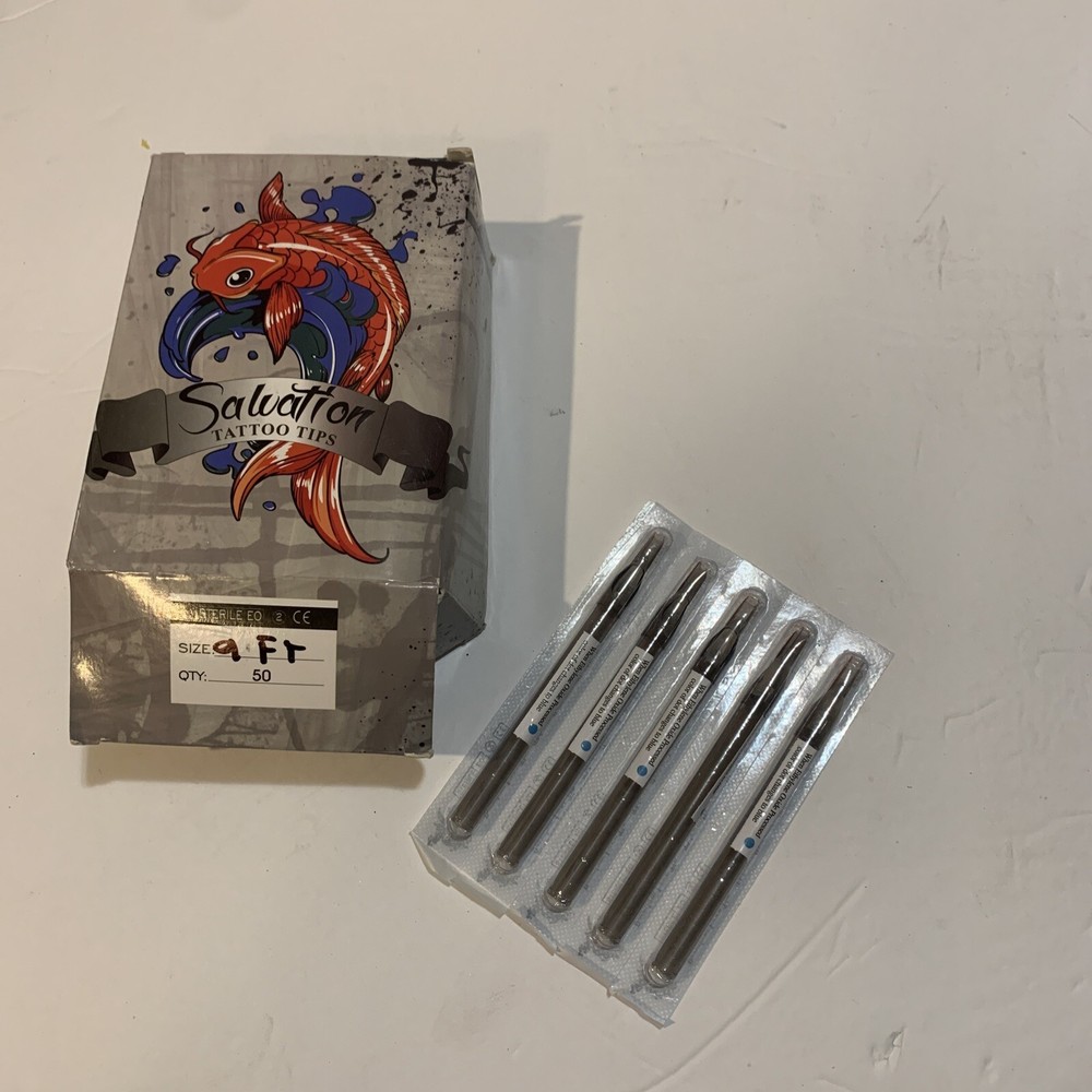 Salvation Sterile Tattoo Needles Box Of 50 Size 9F