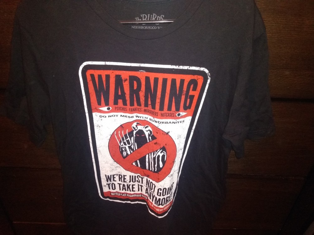 The Burbs Movie Shirt Fright Rags Large