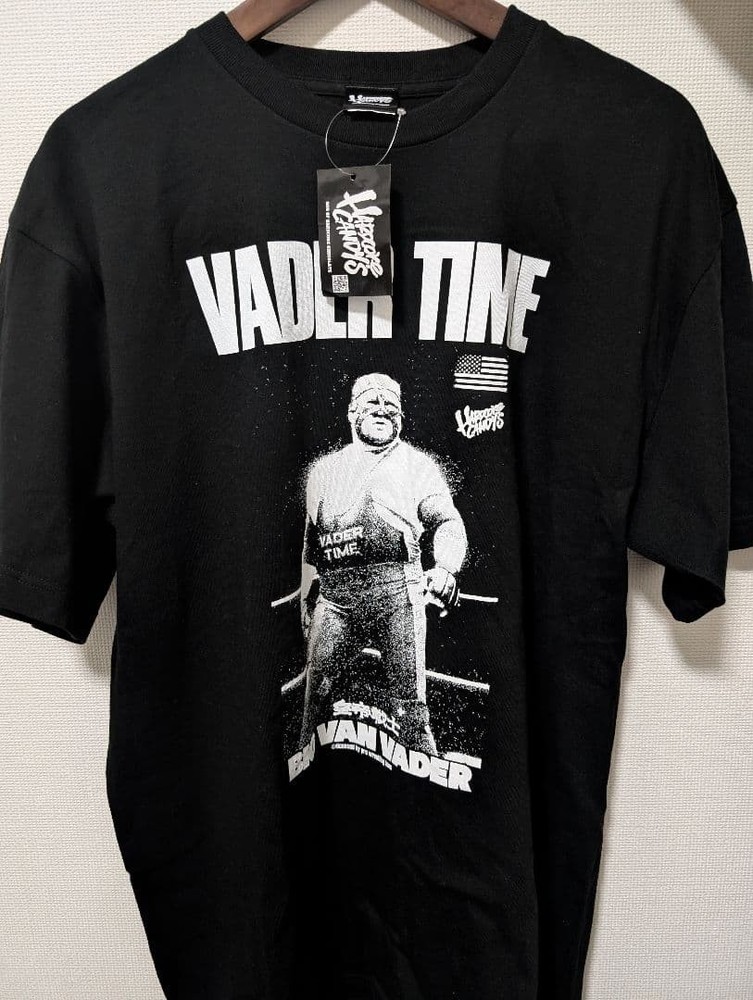 Hardcore Chocolate Big Bang Vader T-Shirt XL Black Pro Wrestling Logo
