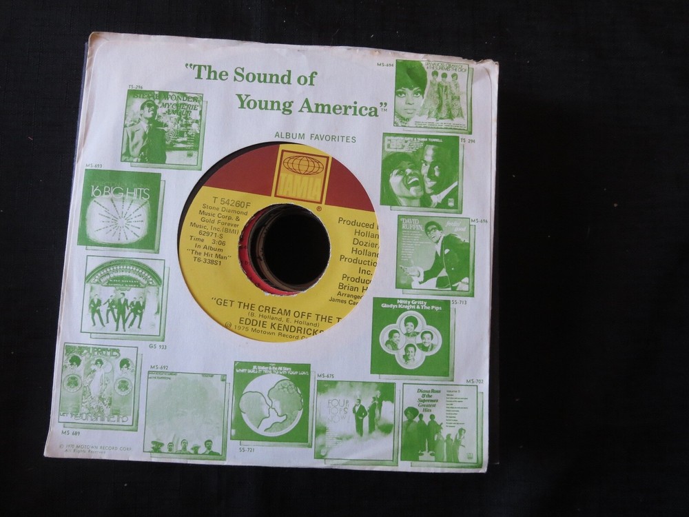 EDDIE KENDRICKS – Get The Cream Off The Top Unplayed Old Stock