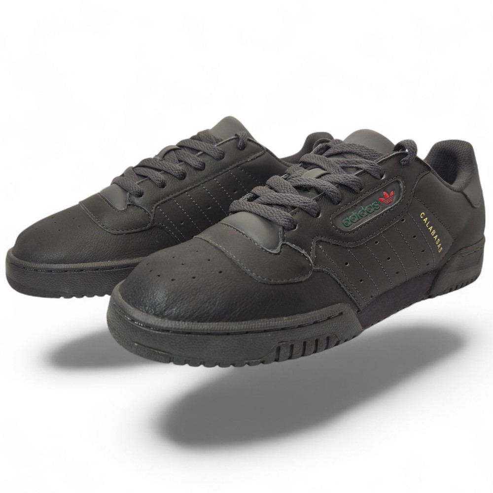 Adidas Yeezy Powerphase Calabasas Sneakers Shoes Core Black CG6420 Size 8
