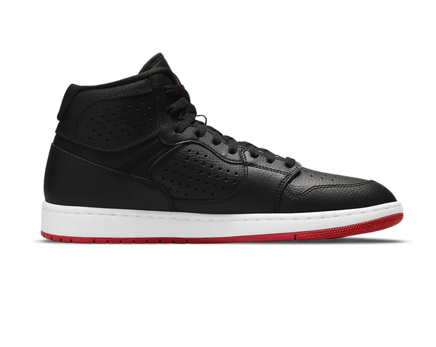 Nike Jordan Access Shoes Mens Black Gym Red White Basketball AR3762 001