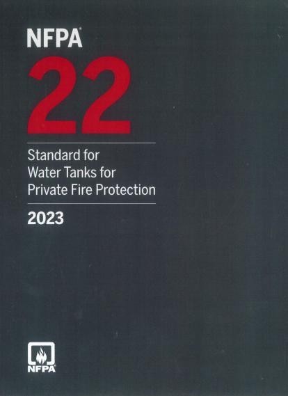 NFPA 22 Standard for Water Tanks for Private Fire Protection 2023 PB USPS