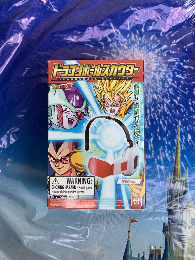 BanDai Dragon Ball Z- Dragon Ball Red Z Scouter (No Sound) Licensed New