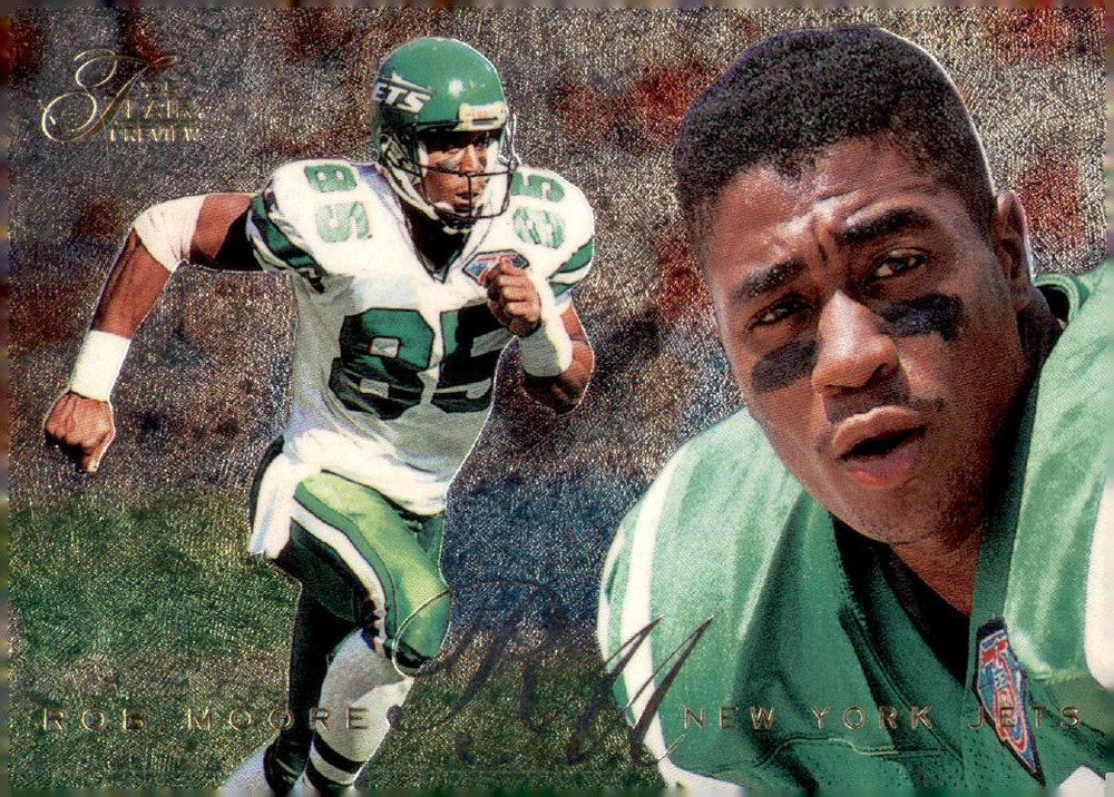1995 Fleer - Flair Preview Rob Moore #23