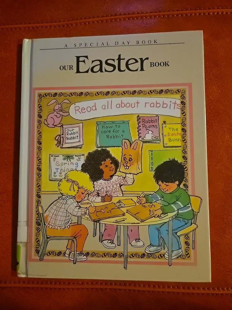 RARE Special Day Book 'The Easter Book' by Jane Belk Moncure, EX Library HB