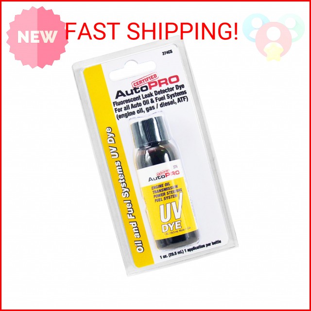 A/C Pro Certified Auto Pro Oil and Fuel System UV Dye Leak Detection for Cars &-image