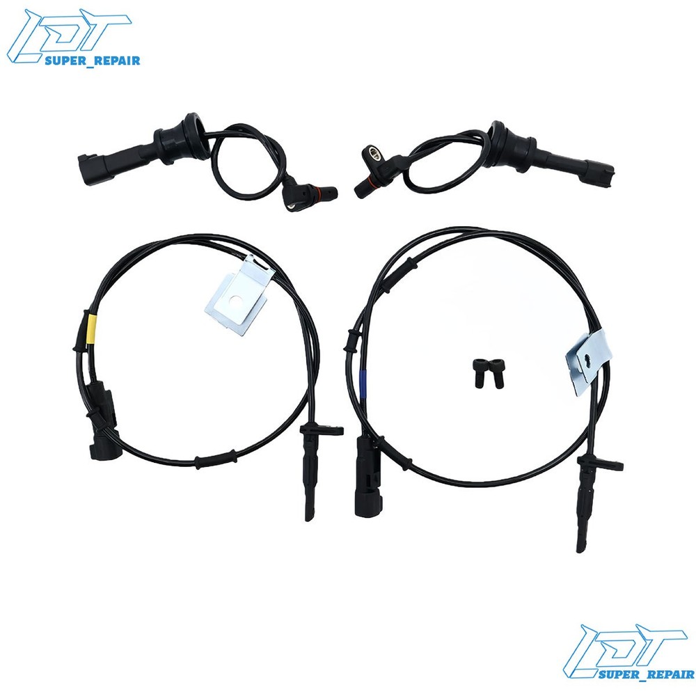 4X Front Rear Left&Right ABS Wheel Speed Sensor For 2010-17 Equinox Chevrolet ER