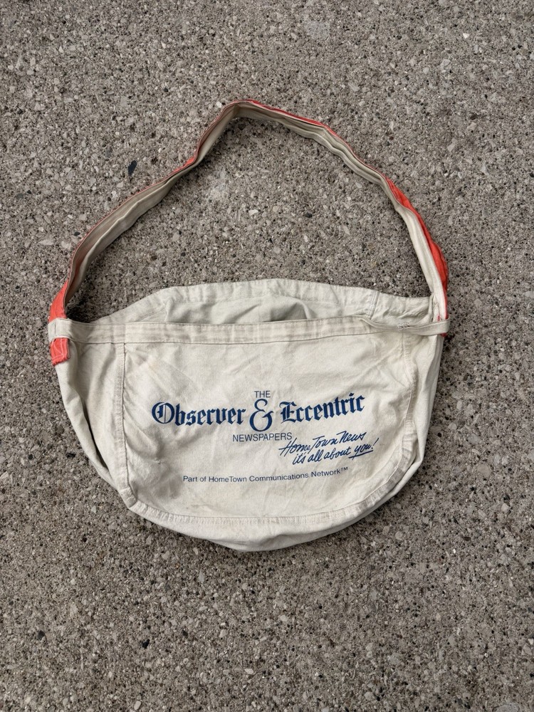 Newsboy Vintage Bag Street Style Mail Newspaper Bag Purse