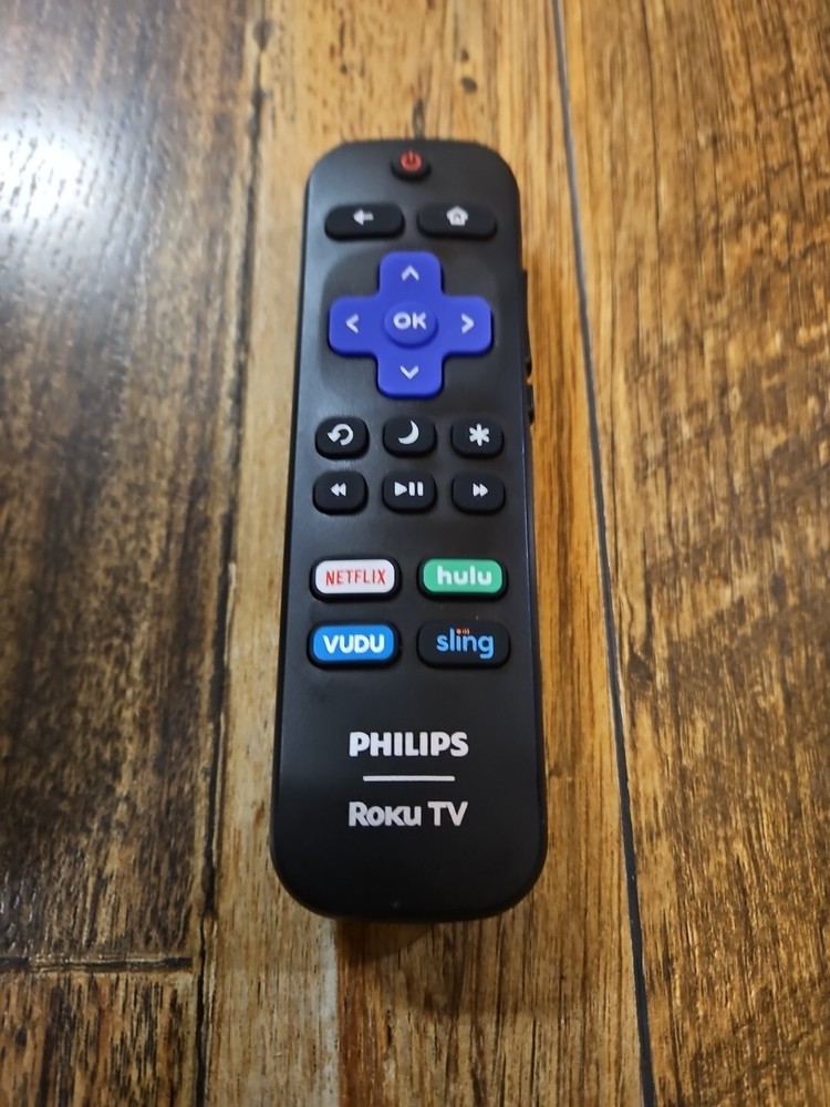 Philips Genuine Original OEM Roku TV Remote Control 101018E0025