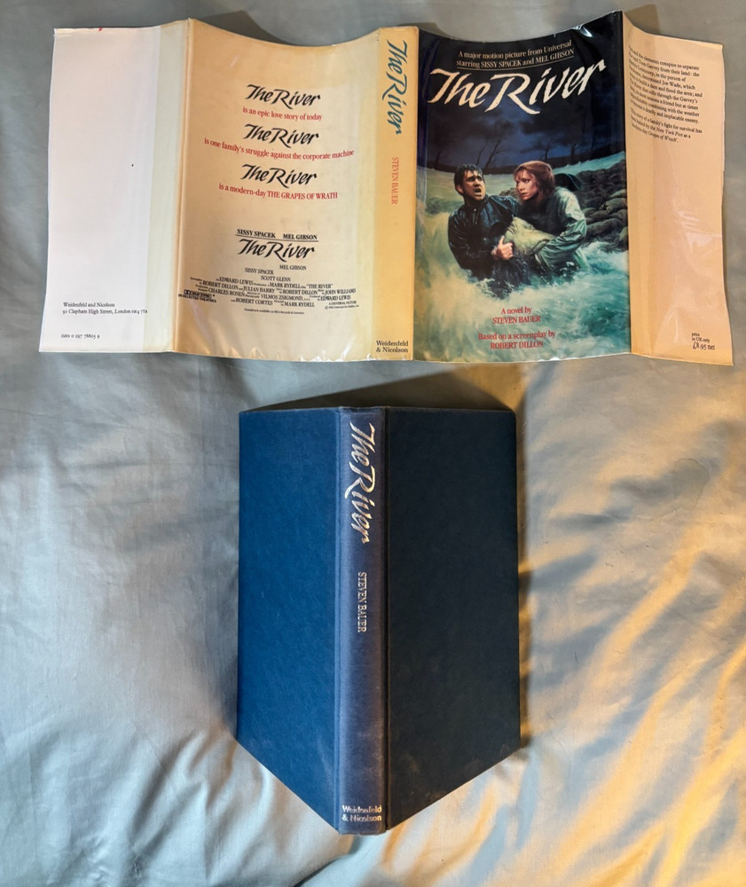 The River - First Edition UK Movie Tie In with DJ 1984 Mel Gibson - Sissy Spacek