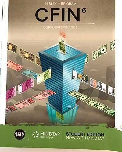 CFIN (MindTap Course List) - Paperback, by Besley Scott; Brigham - Very Good c