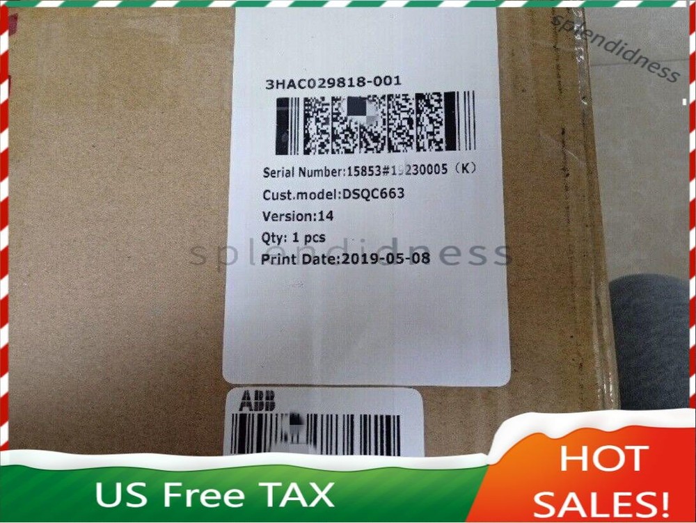 New Sealed 3HAC029818-001 ABB 3HAC029818-001 Free Shipping