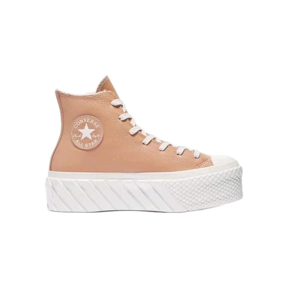 Women’s Converse Chuck Taylor All Star Lift 2X Cozy Tones Platform Sz 7 NEW