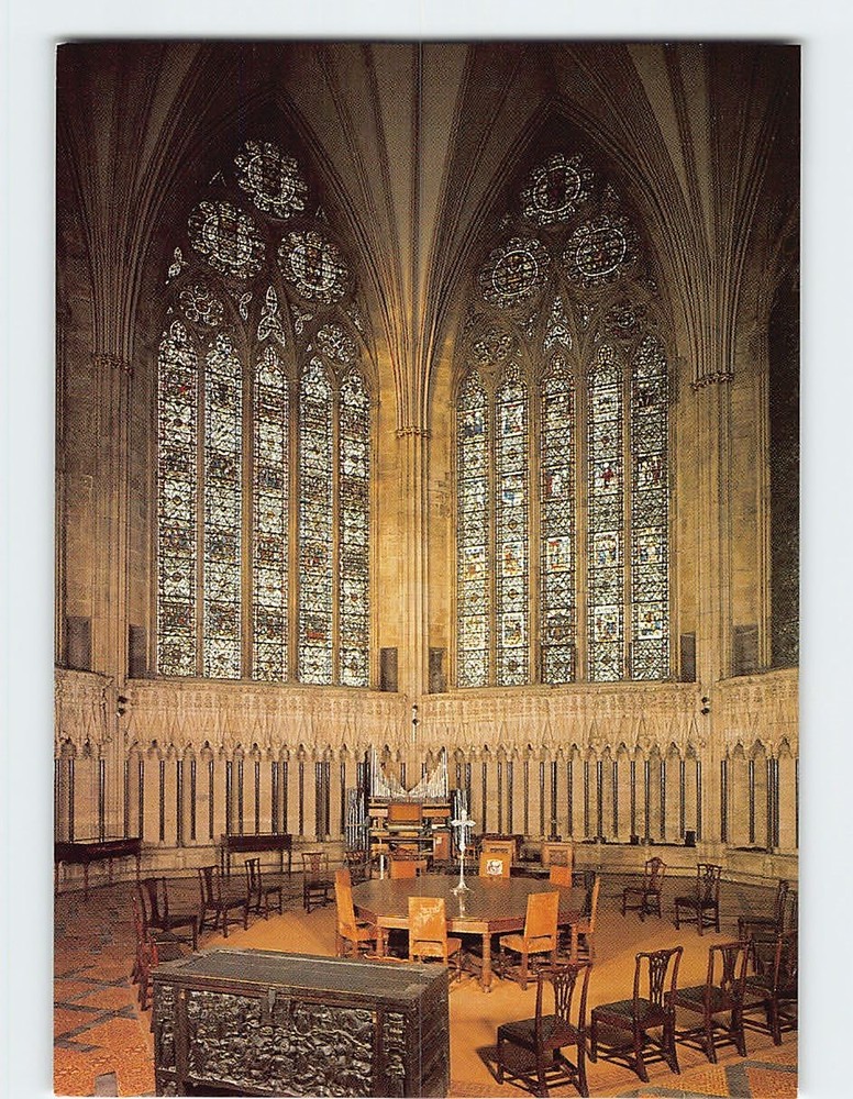 Postcard The Chapter House York Minster England