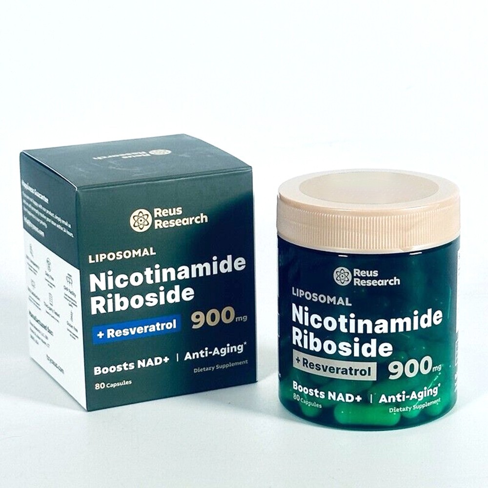 Nicotinamide Riboside+Resveratrol NAD+ Supplement 900mg Anti-Aging -exp. 3/29/26