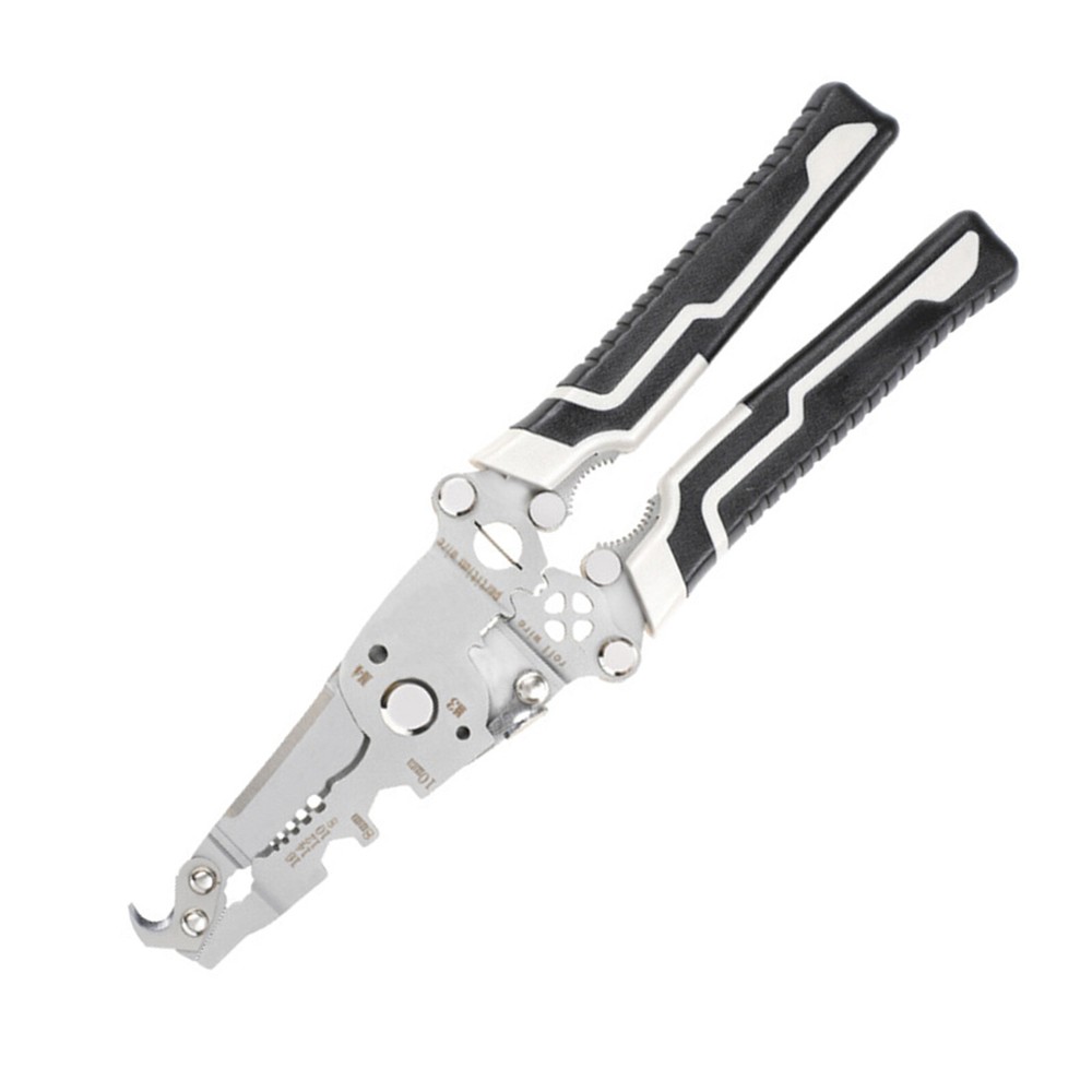 18-in-1 Foldable Multi-Tool with Crimper, Cutter, Stripper & Pliers