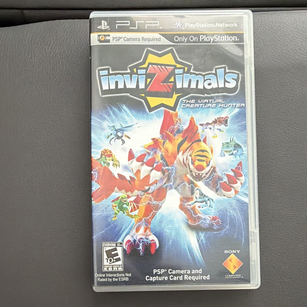Sony Invizimals: The Virtual Creature Hunter PSP 2009 Action-Adventure E10+