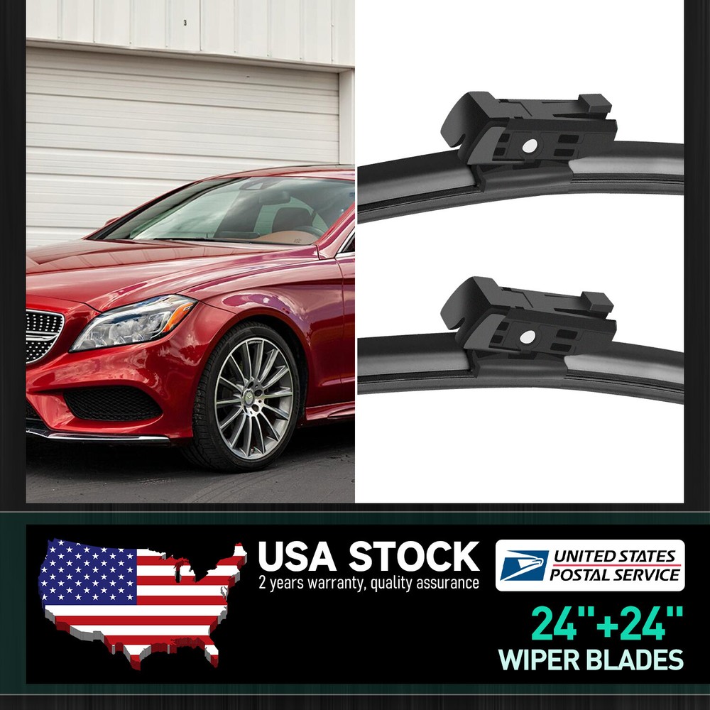2pcs OEM Quality Front Windshield Left and Right All season Wiper Blades 24