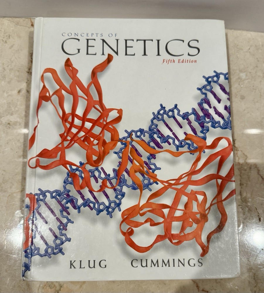 Concepts of Genetics by Michael R. Cummings and William S. Klug (1996,...