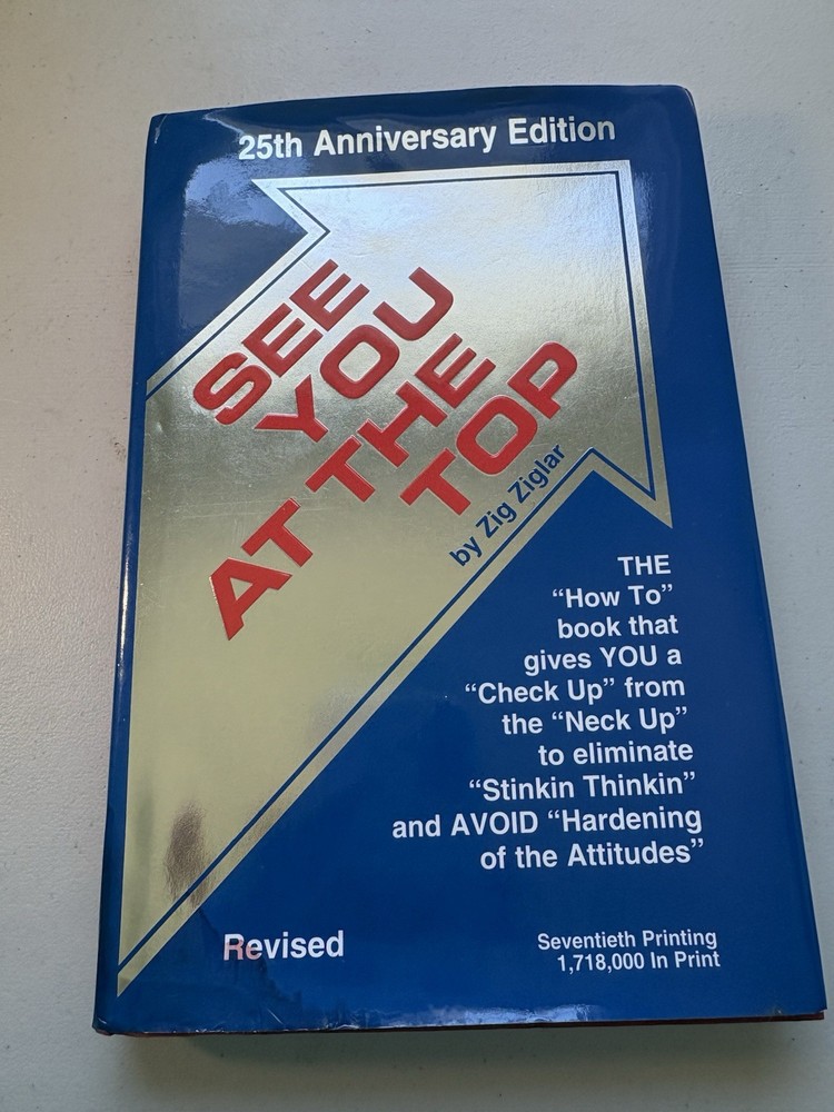See You At The Top by Zig Ziglar Hardback Book