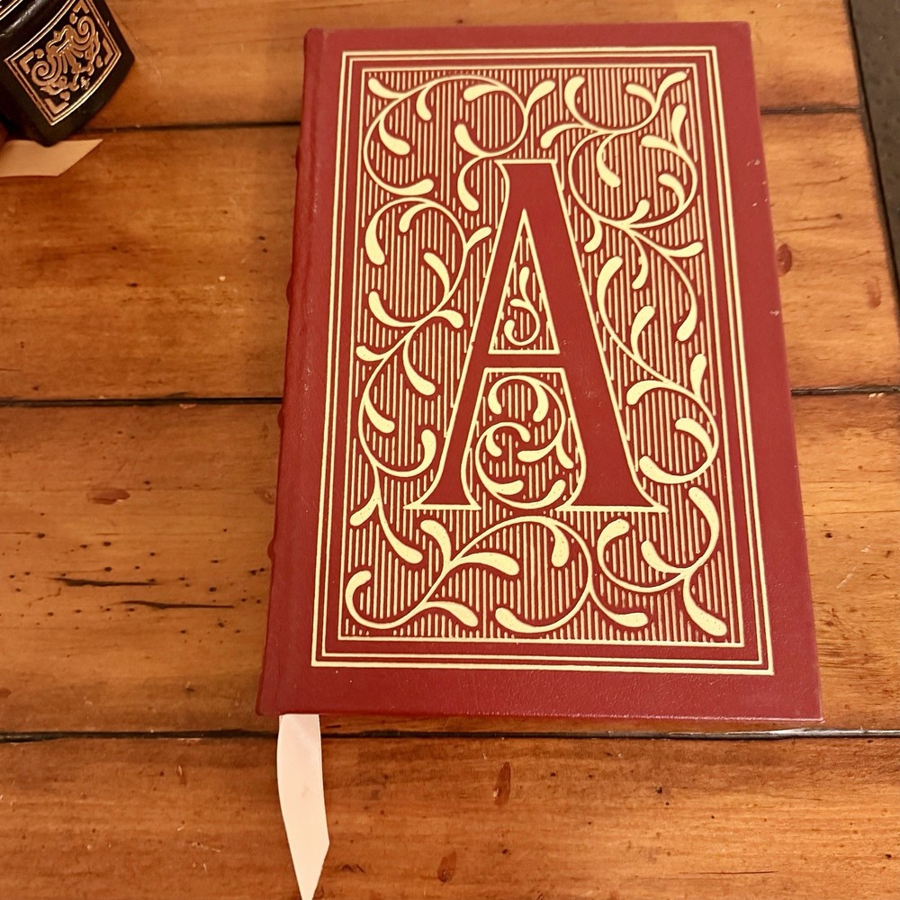 The Scarlet Letter By Nathaniel Hawthorne Easton press 1975 Leather Bound