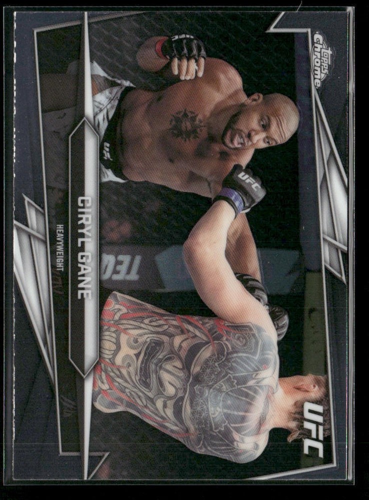 Ciryl Gane 2026 Topps Chrome UFC #18 MMA/UFC