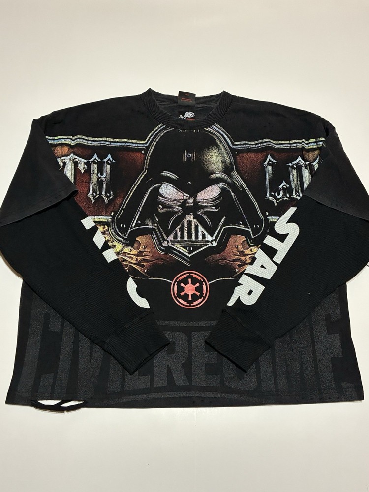Civil Regime Star Wars Darth Vader Long Sleeve Size Large