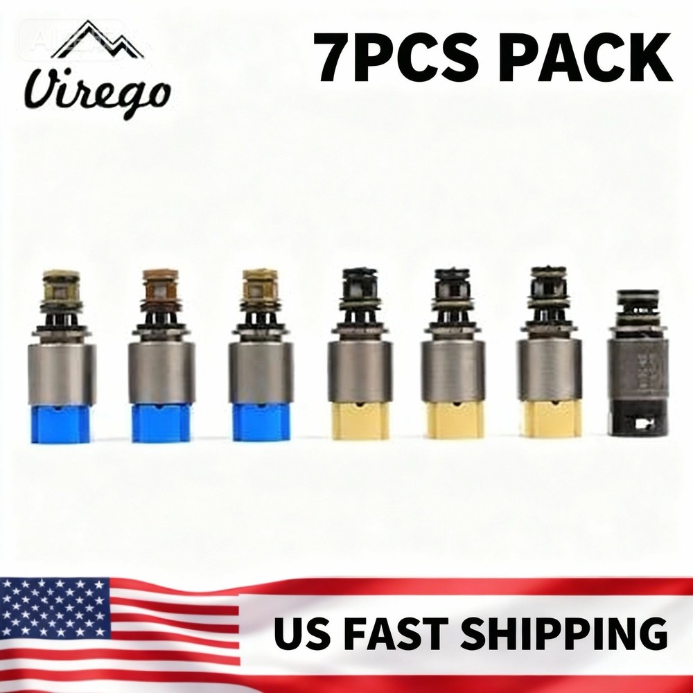 7PCS SET 6HP19 6HP26 6HP32 TRANSMISSION SOLENOID KIT FOR BMW X3 X5 AUDI A6 A8 Q7