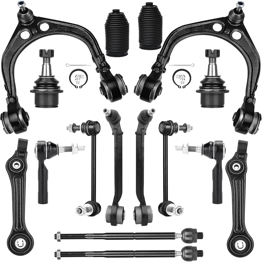 16Pc Suspension Front Control Arm Kit for 2011-2019 Dodge Charger Challenger 300