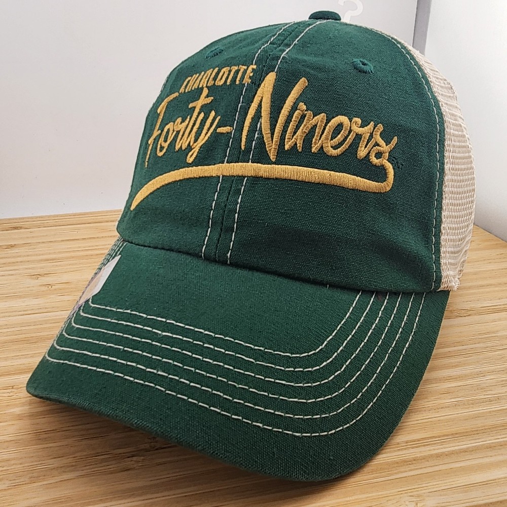 Charlotte 49ers NCAA Green Snapback Trucker Hat – Stylish Headwear