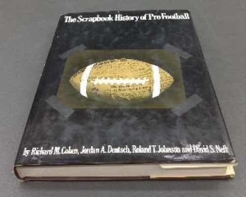 The scrapbook history of pro football - Hardcover, by cohen richard - Very Good