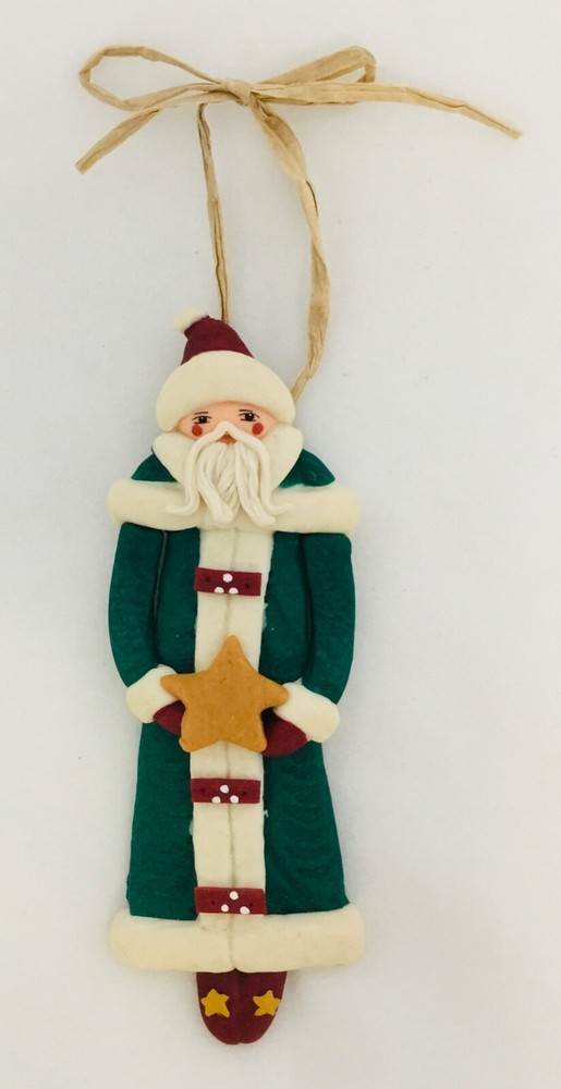Vintage Santa by Cynthia Madrid Folk Art Reproduced by Midwest of Cannon Fall’s
