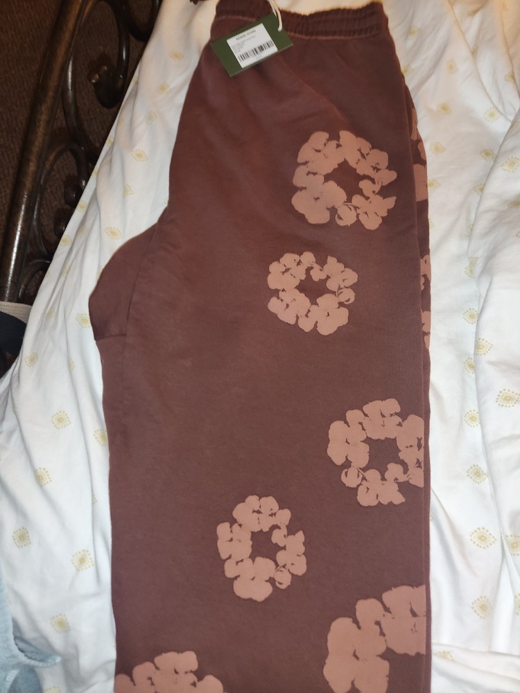 Denim Tears BROWN Monochrome Sweatpants. Sz 2xl XXL. New