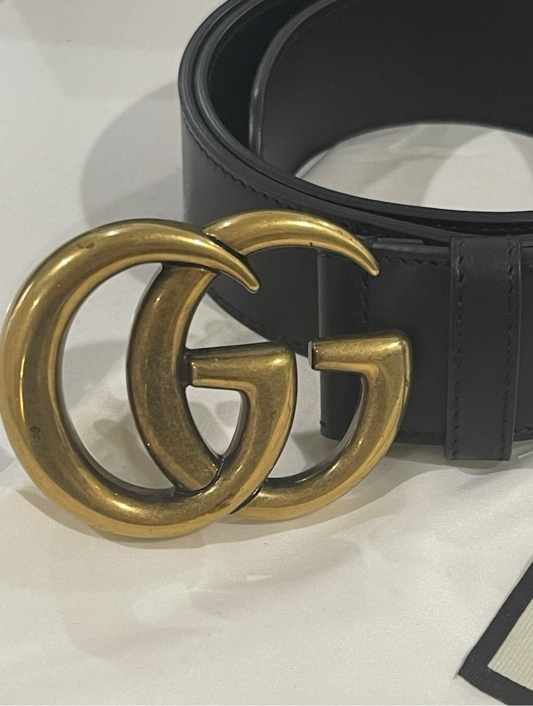 Gucci Marmont GG Wide Belt Size 80 Women’s