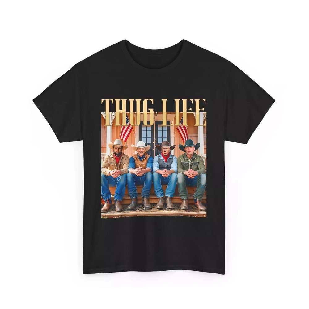 Thug Life Trump Vance Kennedy Elon T-Shirt